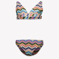 Missoni Kinder Meisjes Zwemkleding In Fuchsia
