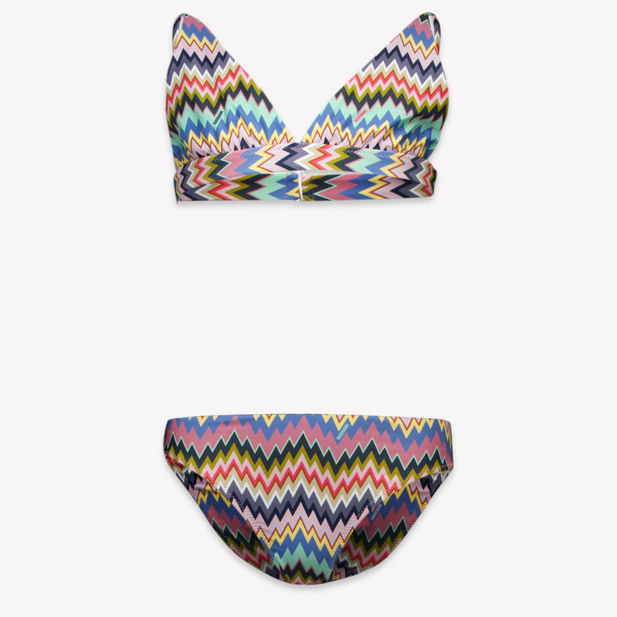 Missoni Kinder Meisjes Zwemkleding In Fuchsia