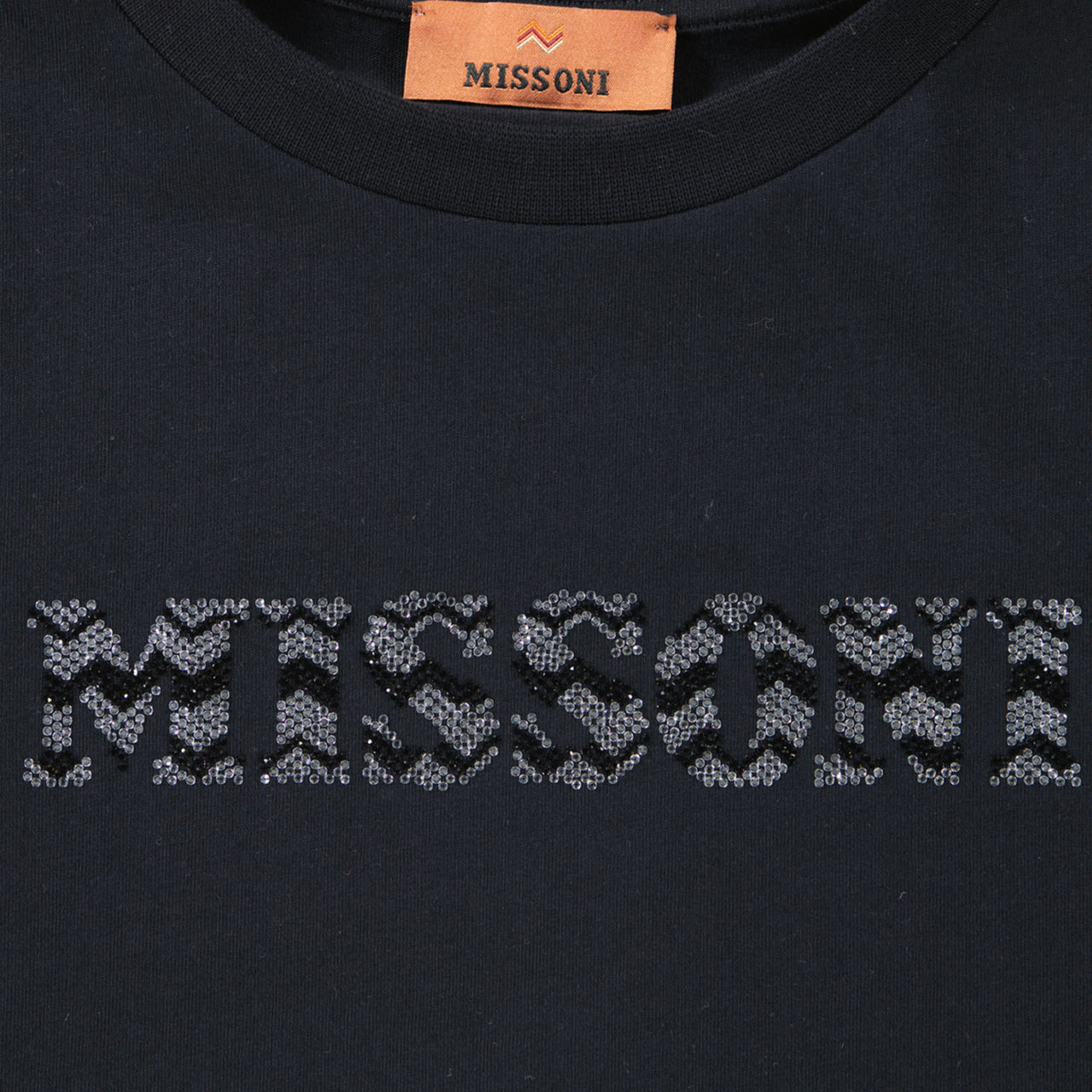 Missoni Kinder Meisjes T-Shirt In Zwart