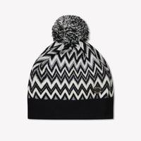 Missoni Kinder Meisjes Muts In Zwart