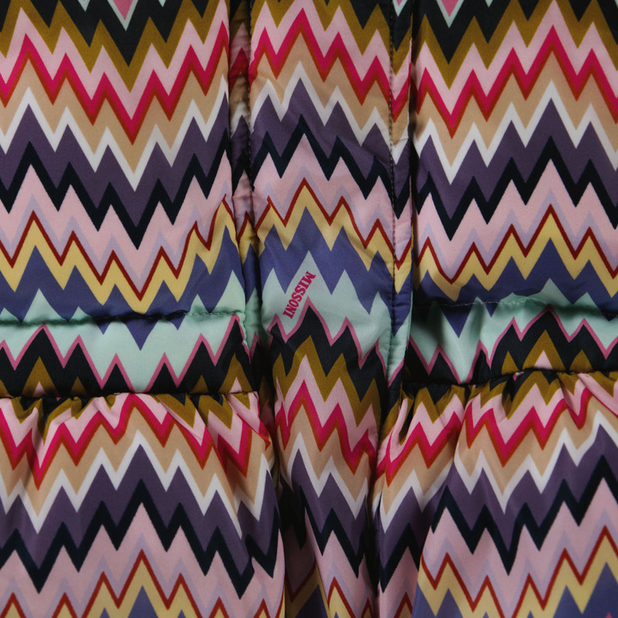 Missoni Baby Meisjes Winterjas In Fuchsia