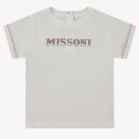 Missoni Baby Jongens T-Shirt In Wit