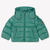 Moncler Maya Baby Jongens Winterjas In Mint