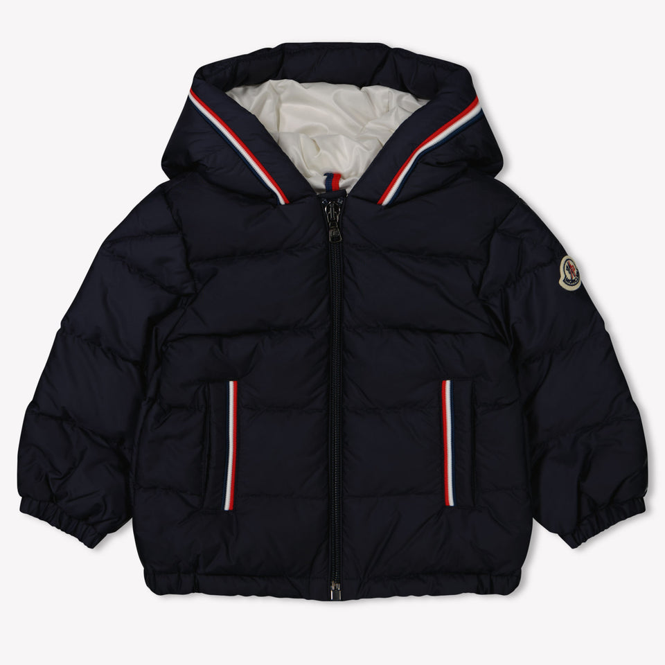 Moncler Merary Baby Jongens Winterjas In Navy
