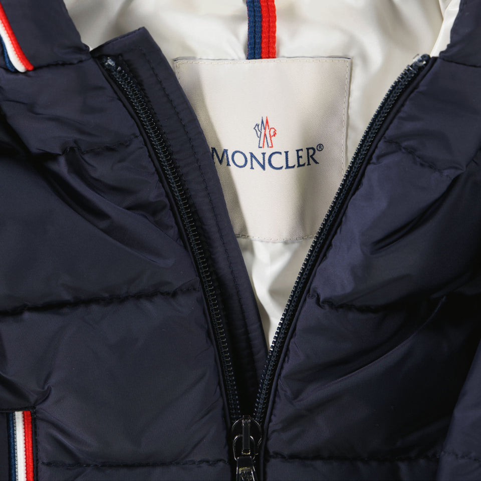 Moncler Merary Baby Jongens Winterjas In Navy