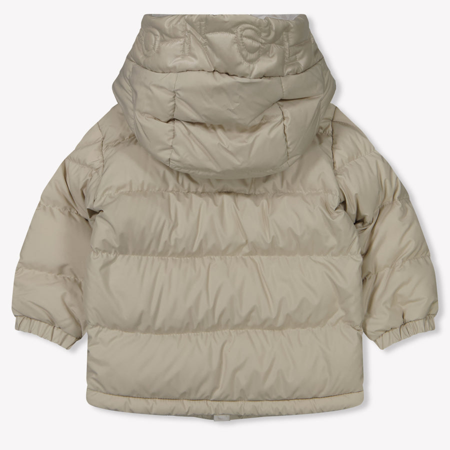Moncler Najan Baby Jongens Winterjas In Beige