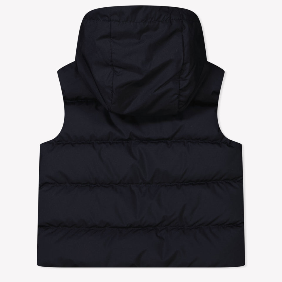 Moncler Buang Baby Jongens Bodywarmer In Navy