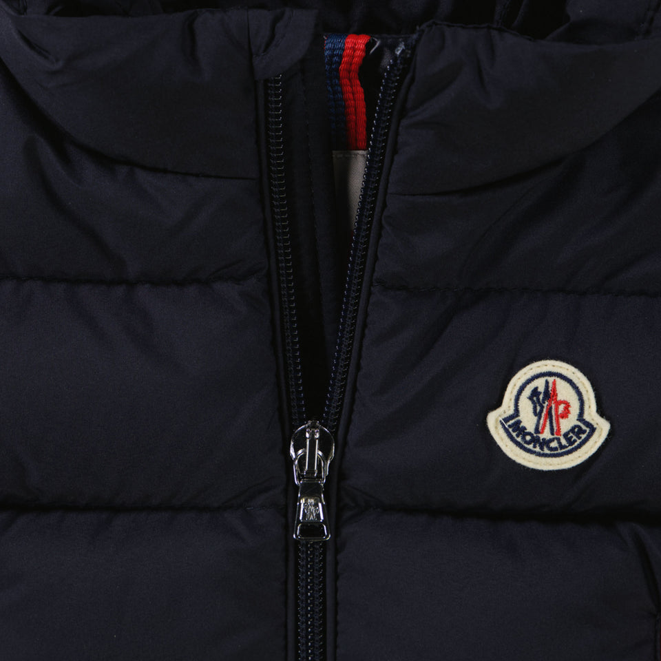 Moncler Buang Baby Jongens Bodywarmer In Navy