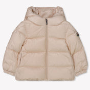 Moncler Sharon Baby Meisjes Winterjas In Licht Roze