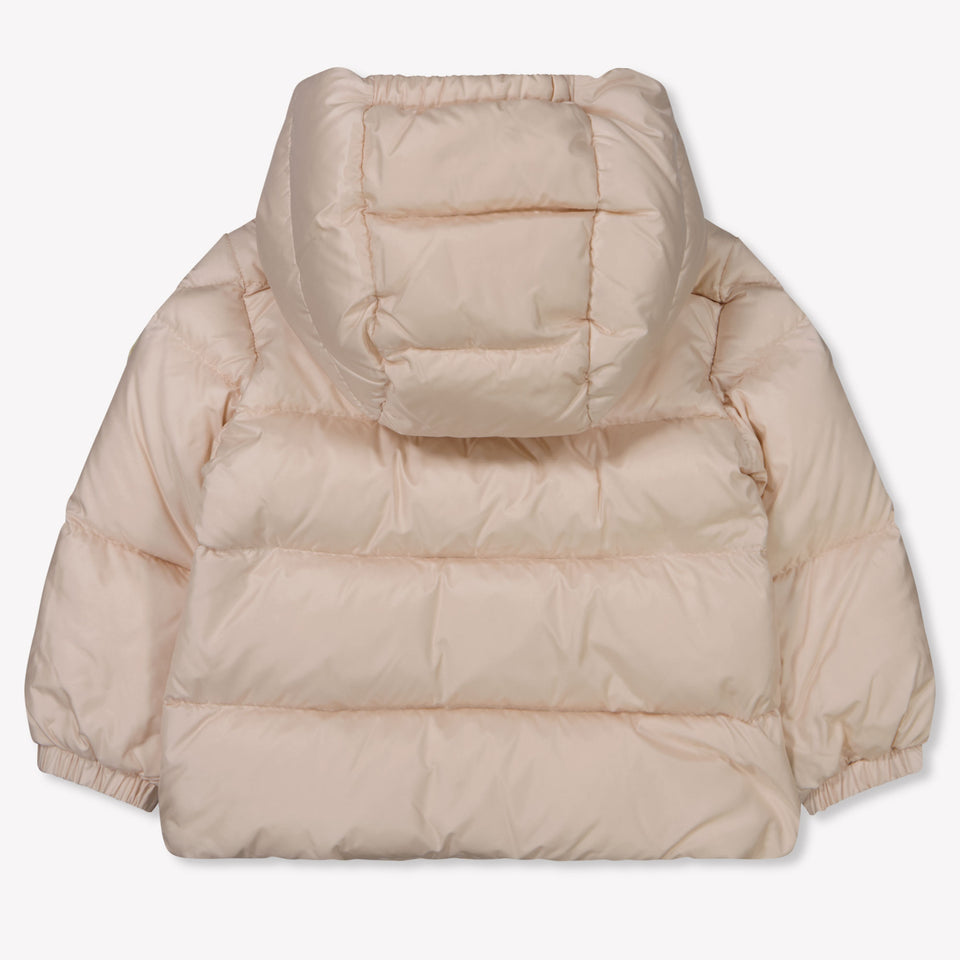 Moncler Sharon Baby Meisjes Winterjas In Licht Roze