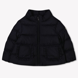 Moncler Onica Baby Meisjes Winterjas In Navy