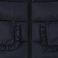 Moncler Onica Baby Meisjes Winterjas In Navy