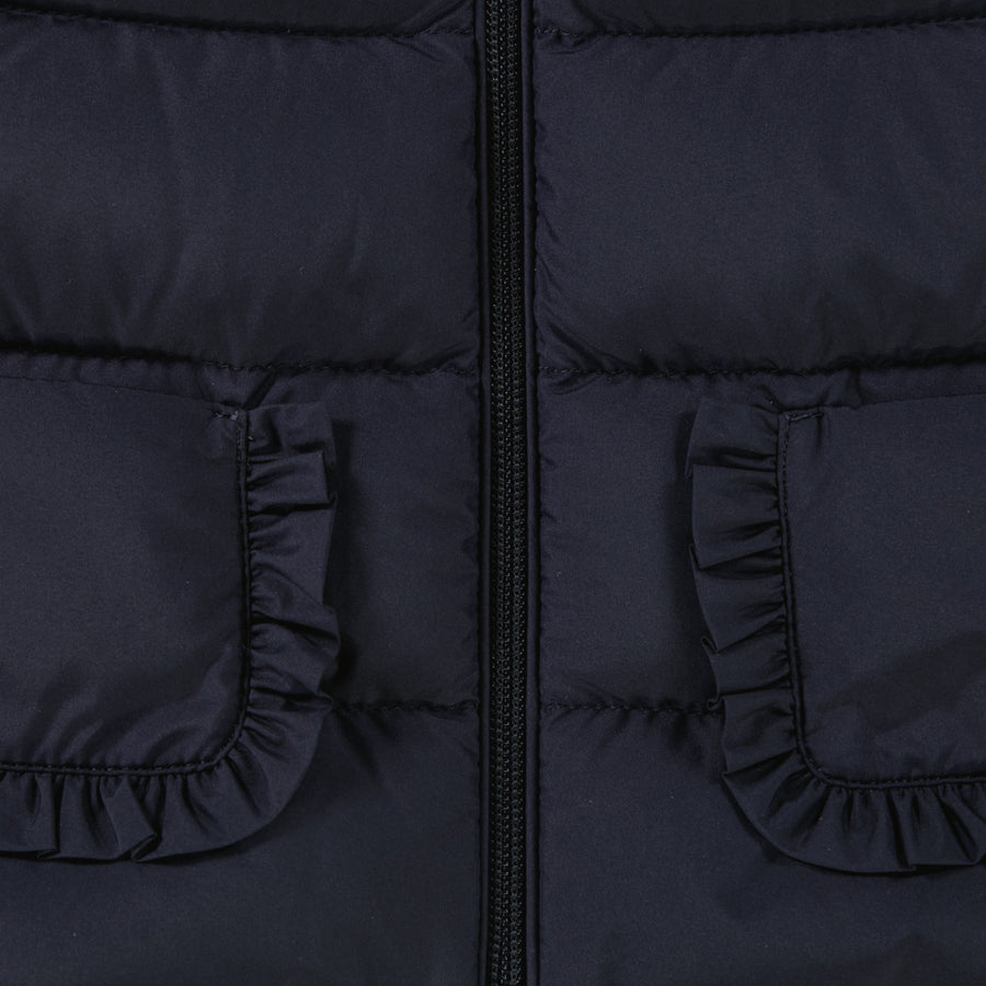 Moncler Onica Baby Meisjes Winterjas In Navy