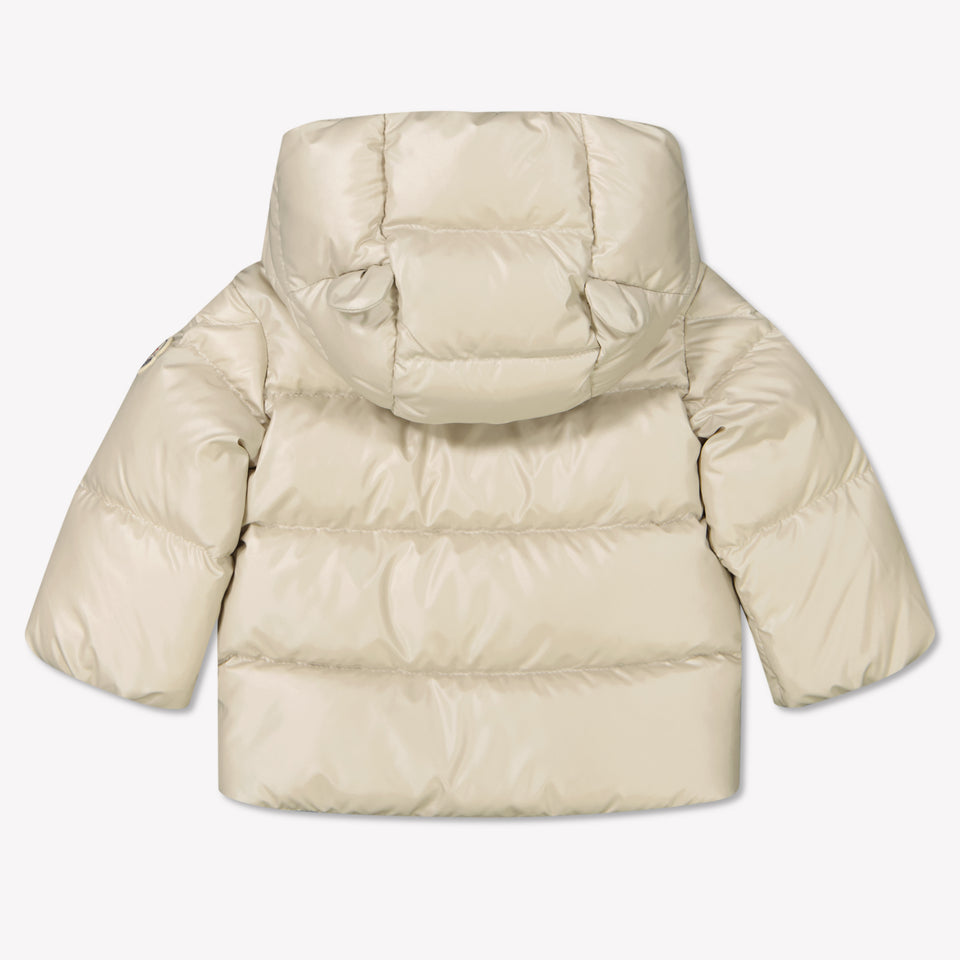 Moncler Baby Unisex Skipak In Beige