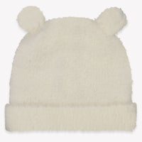 Moncler Baby Unisex Muts In Off White