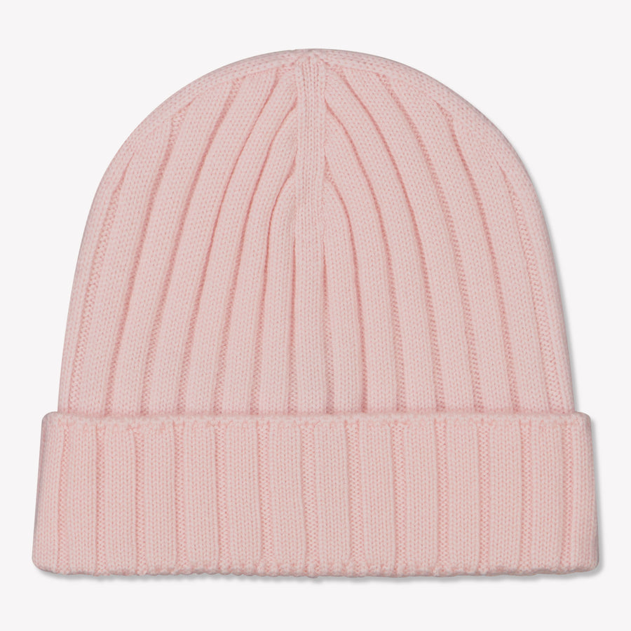 Moncler Baby Unisex Muts In Licht Roze