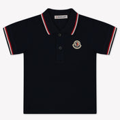 Moncler Baby Jongens Polo In Navy