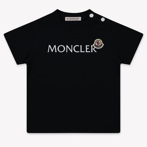 Moncler Baby Jongens T-Shirt In Navy
