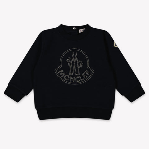 Moncler Baby Jongens Trui In Navy