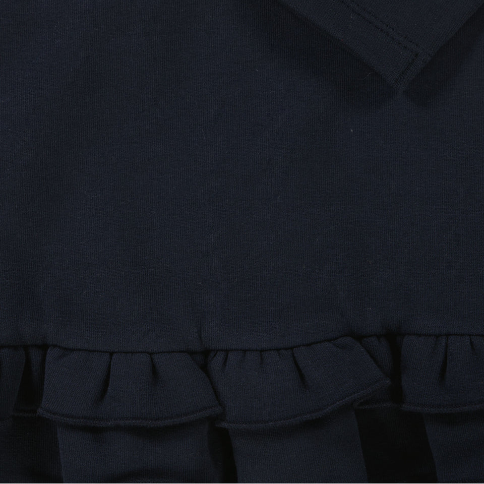 Moncler Baby Meisjes Jurk In Navy