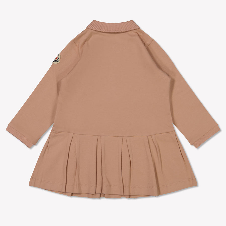 Moncler Baby Meisjes Jurk In Licht Roze