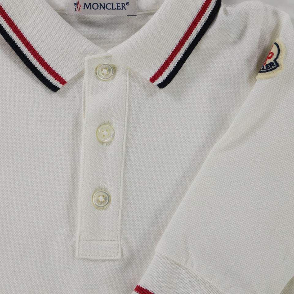 Moncler Baby Jongens Boxpakje In Wit