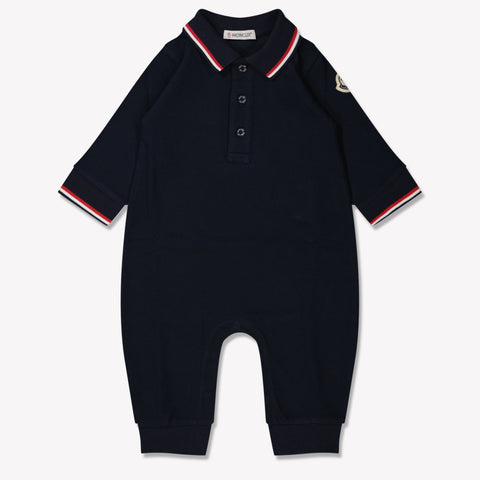 Moncler Baby Jongens Boxpakje In Navy