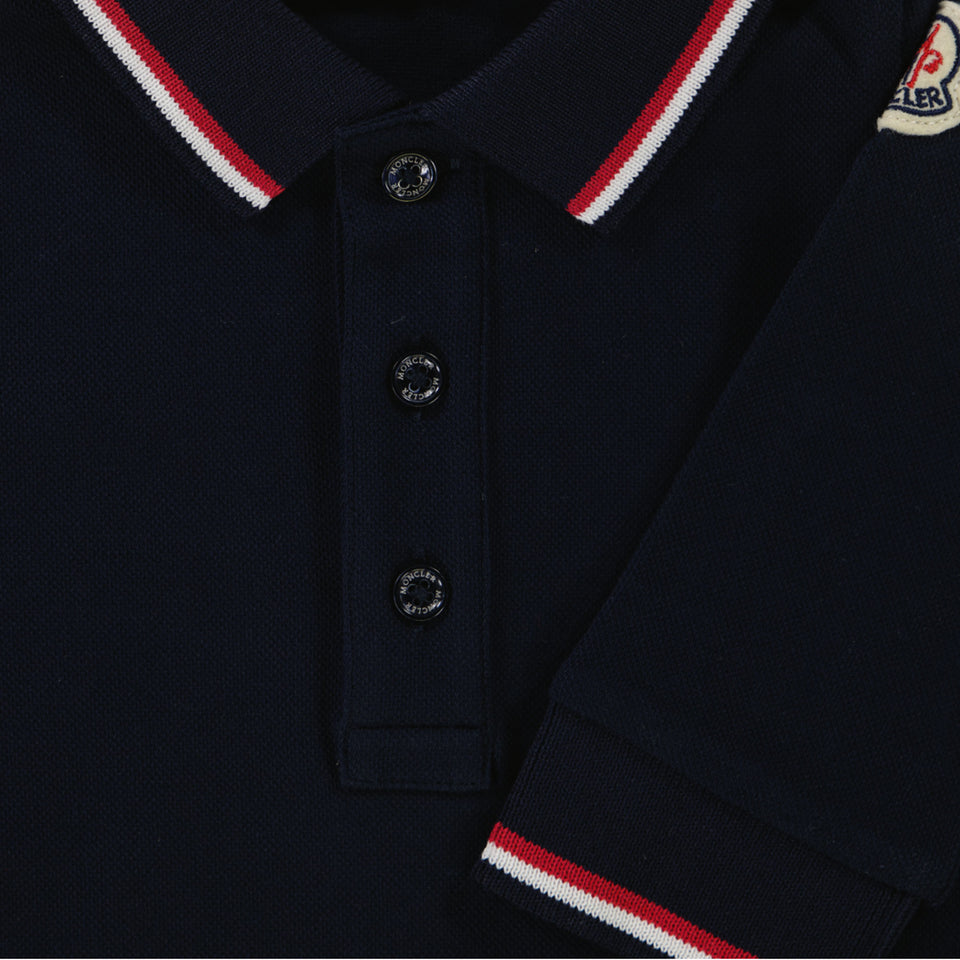 Moncler Baby Jongens Boxpakje In Navy