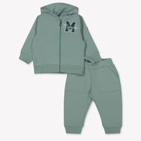 Moncler Baby Jongens Joggingpak In Mint