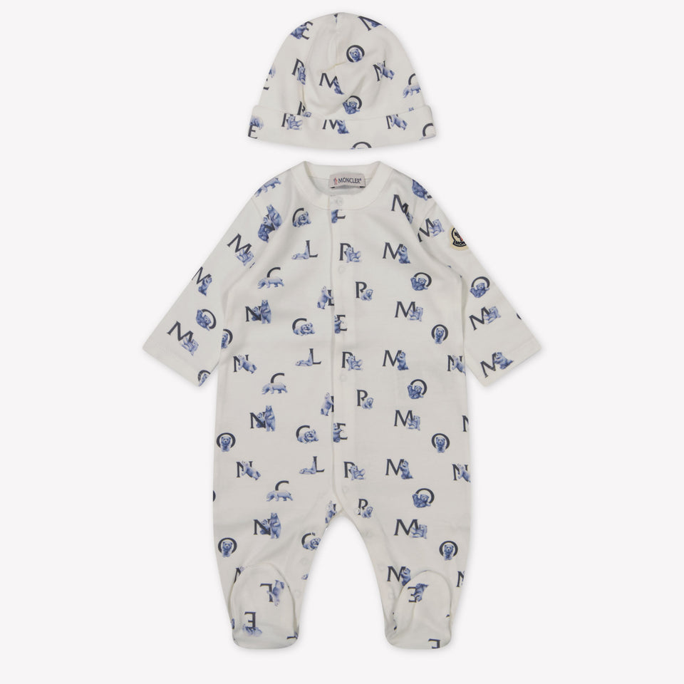 Moncler Baby Jongens Boxpakje In Licht Blauw