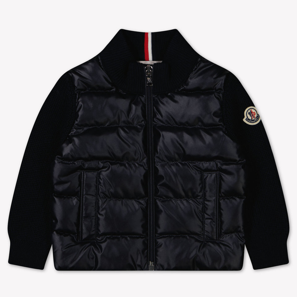 Moncler Baby Jongens Vest In Navy