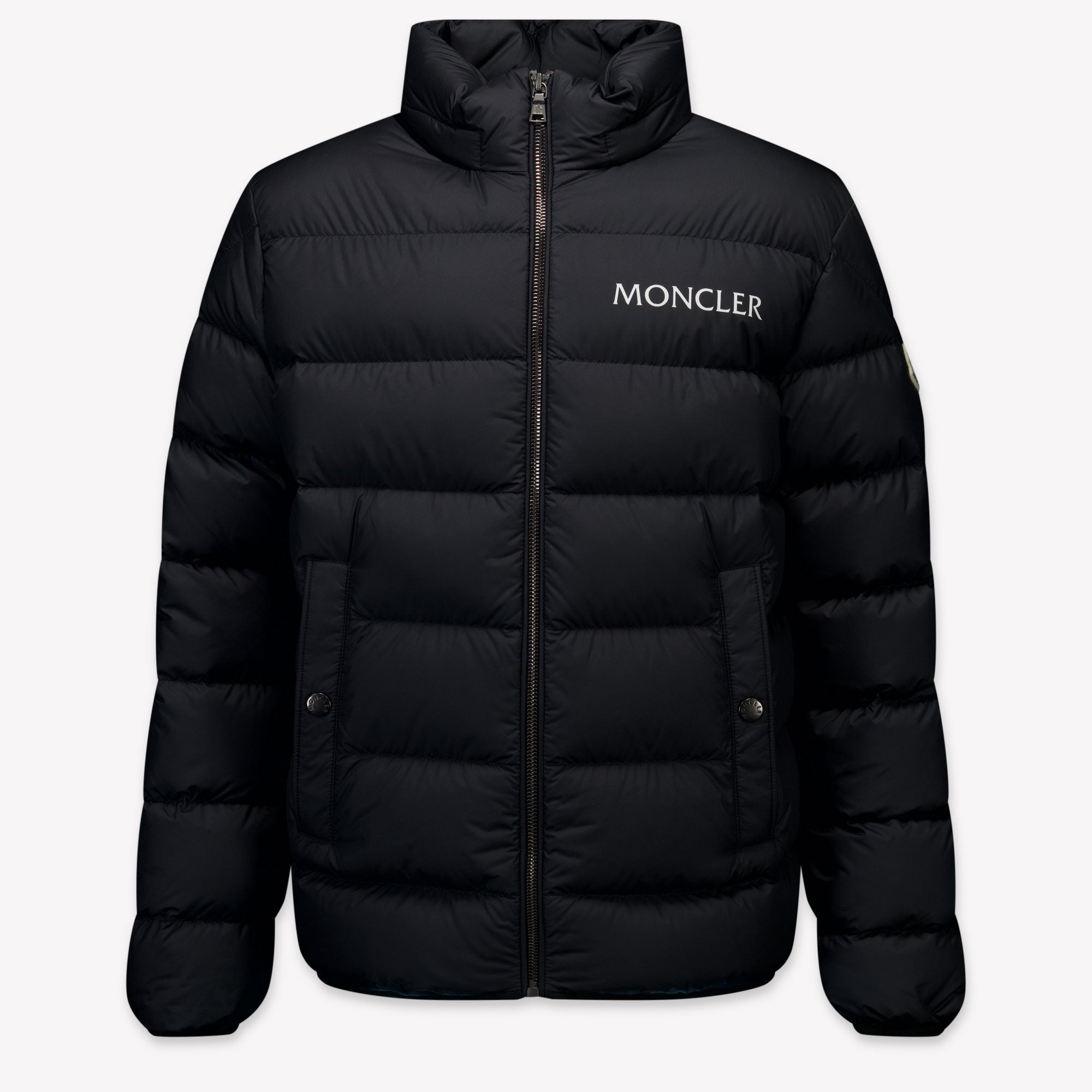 Moncler Bajan Kinder Jongens Winterjas In Zwart