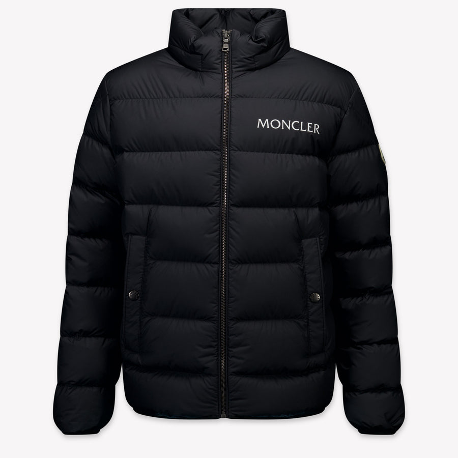Moncler Bajan Kinder Jongens Winterjas In Zwart