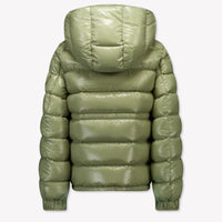 Moncler Maire Kinder Meisjes Winterjas In Licht Groen