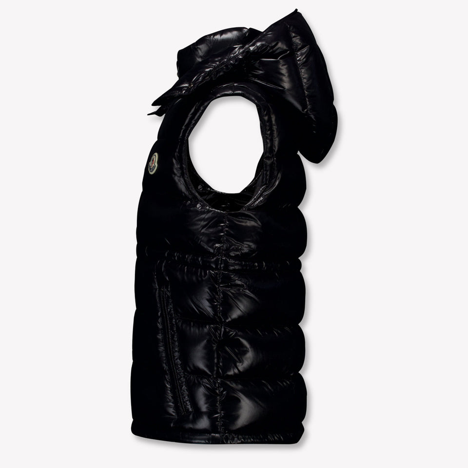 Moncler Ania Kinder Meisjes Bodywarmer In Zwart