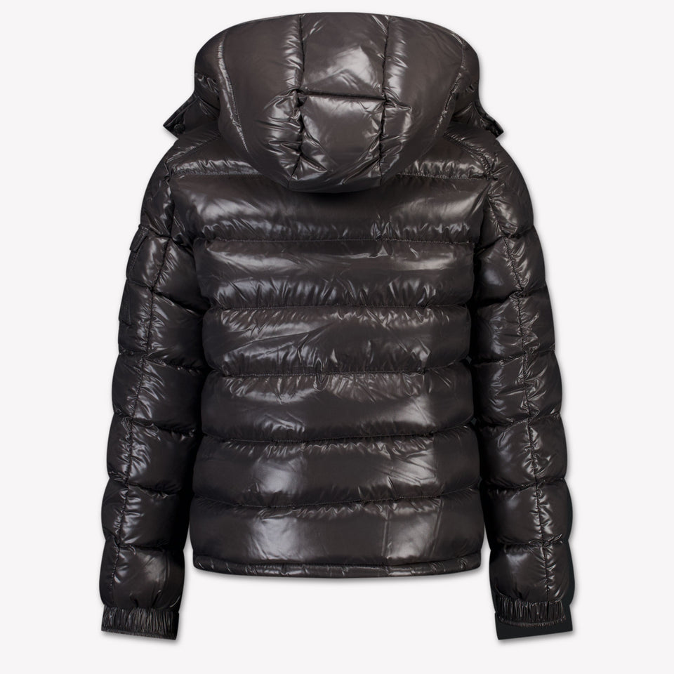 Moncler Maya Kinder Jongens Winterjas In Antraciet