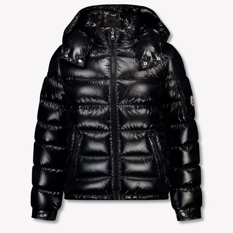 Moncler Maya Kinder Jongens Winterjas In Zwart