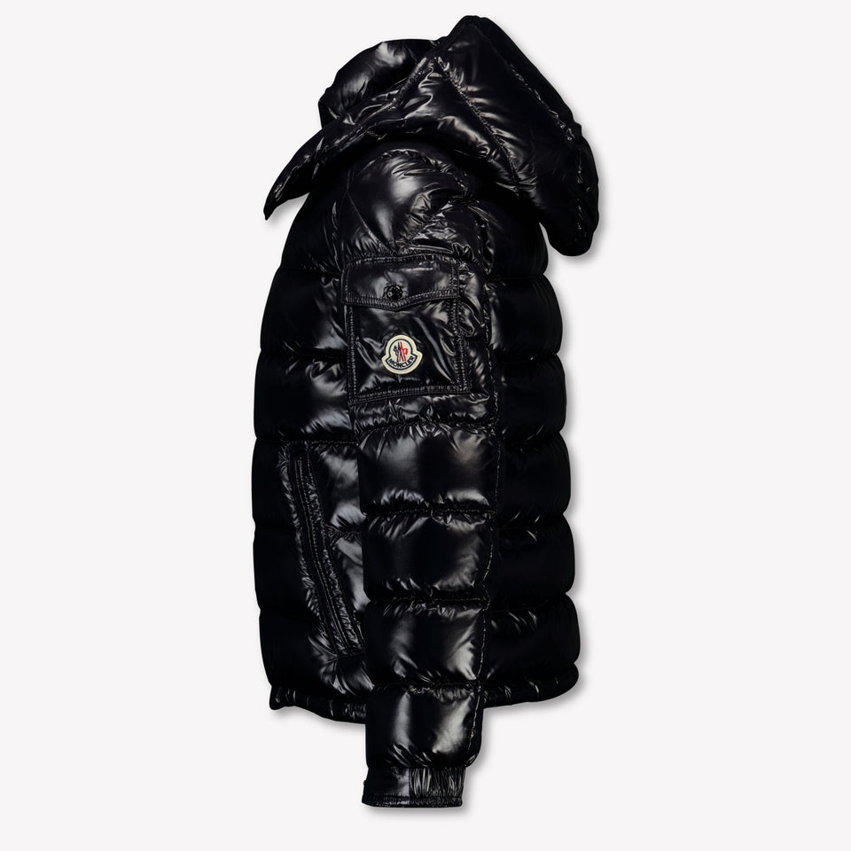 Moncler Maya Kinder Jongens Winterjas In Zwart