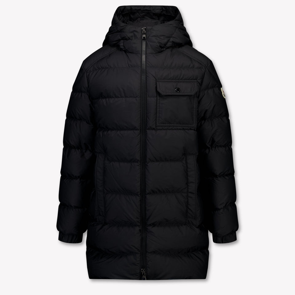 Moncler Alani Kinder Jongens Winterjas In Zwart