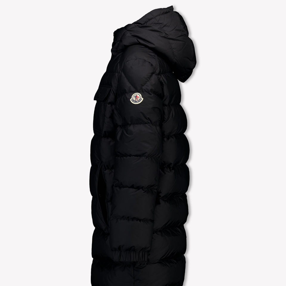 Moncler Alani Kinder Jongens Winterjas In Zwart