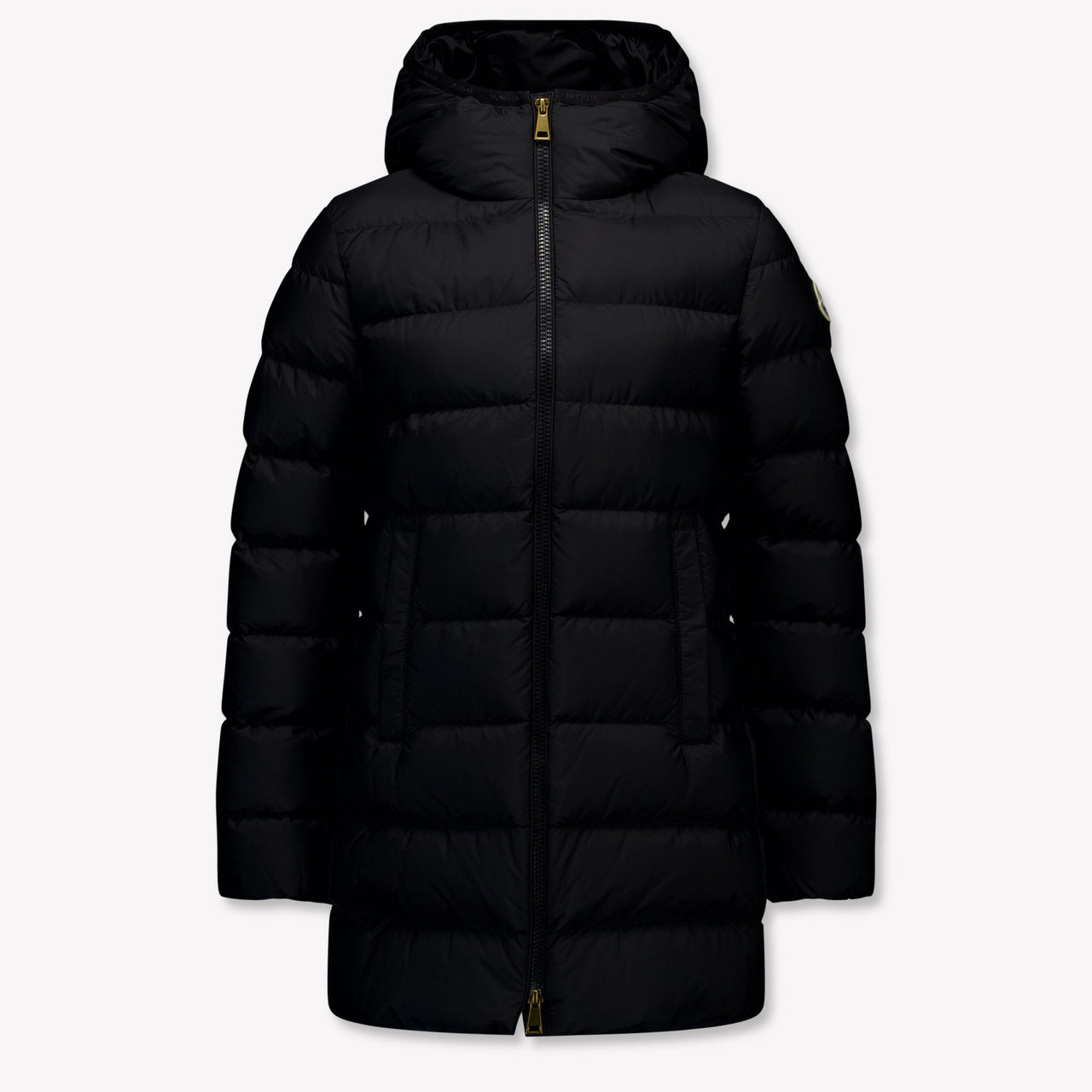 Moncler Barend Kinder Meisjes Winterjas In Zwart
