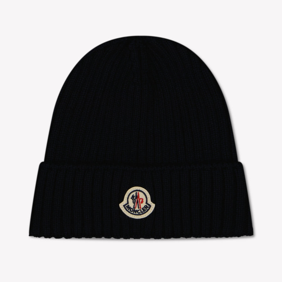 Moncler Kinder Unisex Muts In Navy
