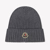 Moncler Kinder Unisex Muts In Grijs