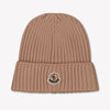 Moncler Kinder Unisex Muts In Licht Roze