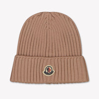 Moncler Kinder Unisex Muts In Licht Roze