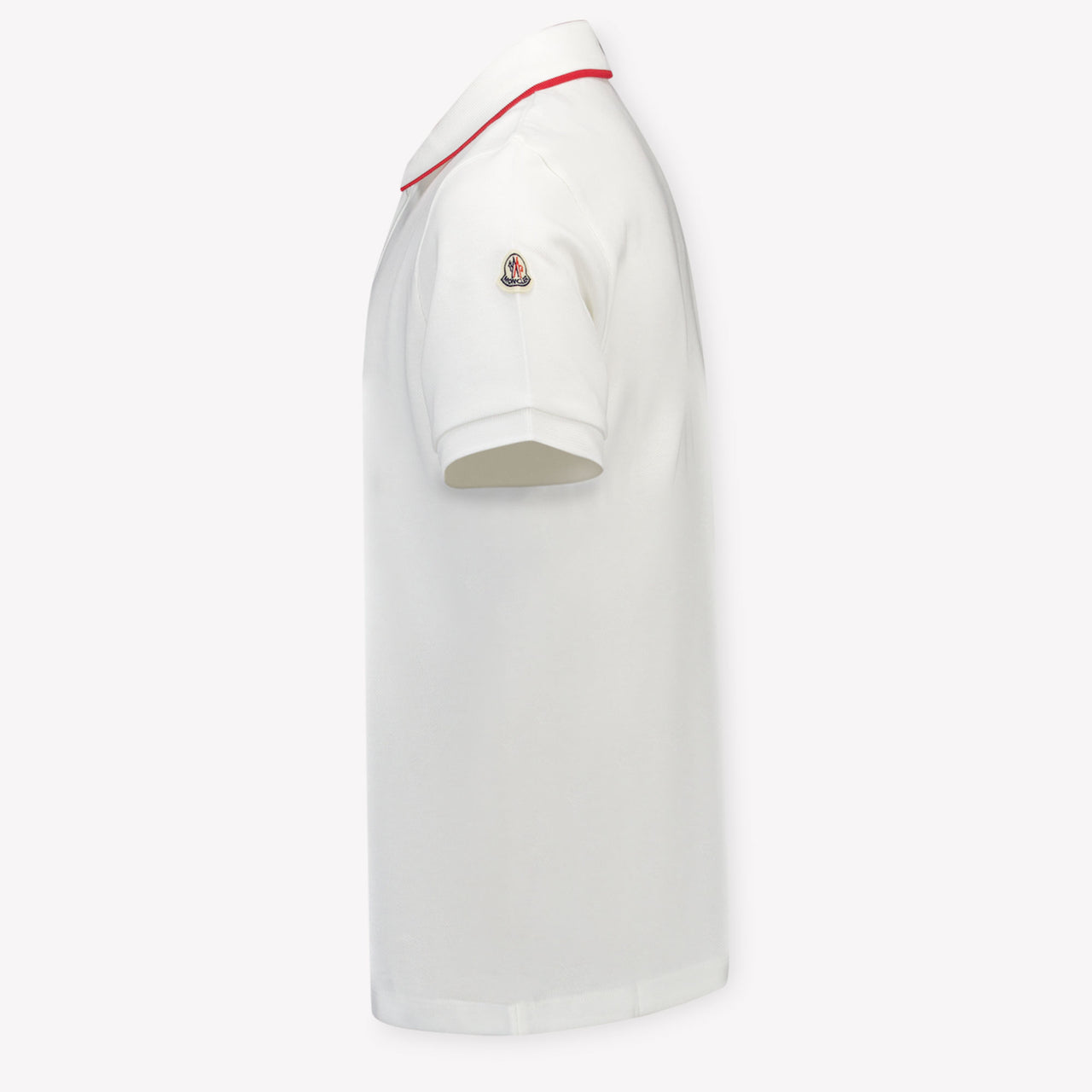 Moncler Kinder Jongens Polo In Wit