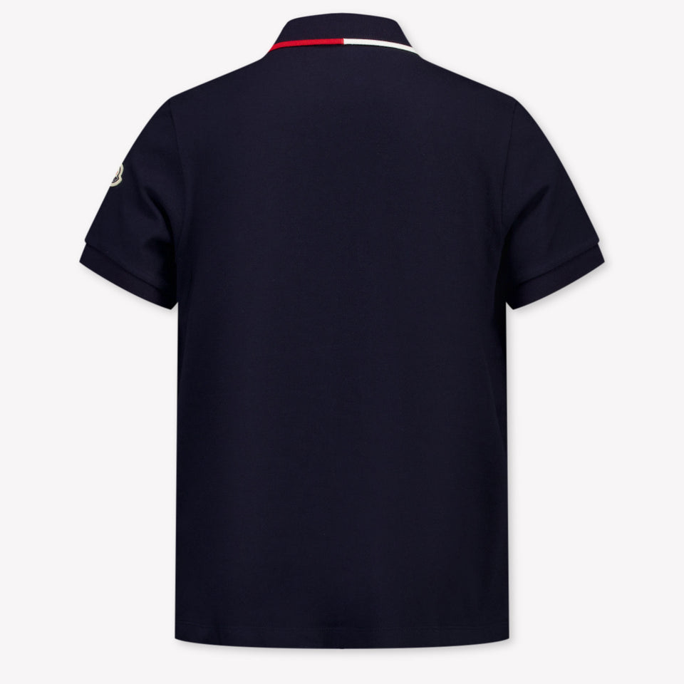 Moncler Kinder Jongens Polo In Navy