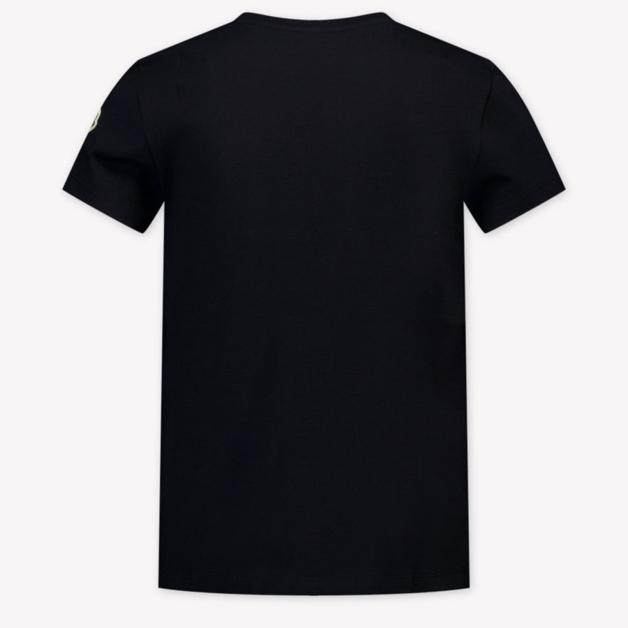 Moncler Kinder Meisjes T-Shirt In Zwart