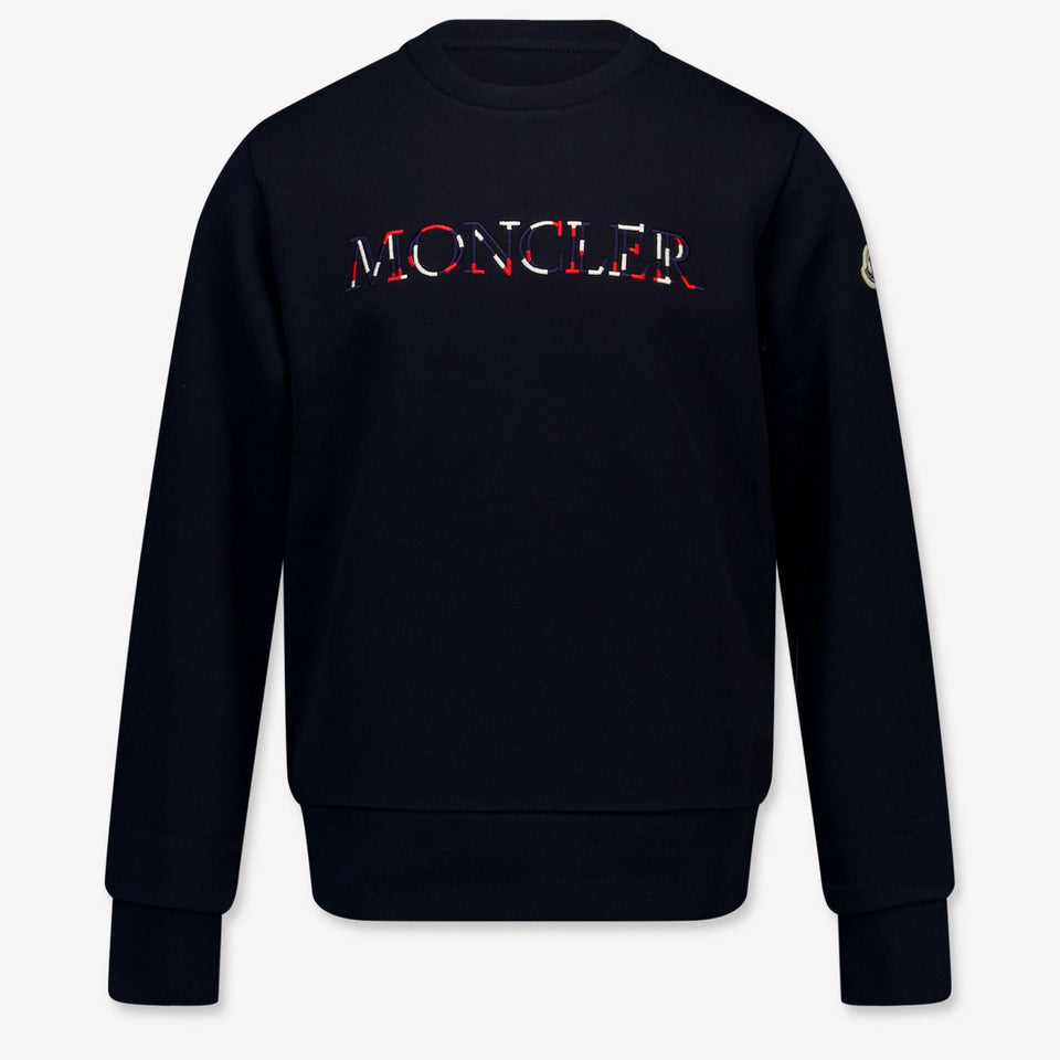 Moncler Kinder Jongens Trui In Navy
