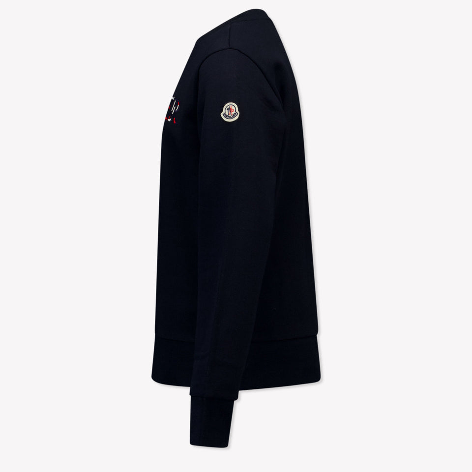 Moncler Kinder Jongens Trui In Navy